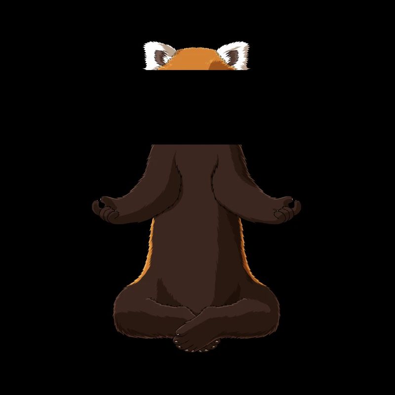 Meditate Red Panda
