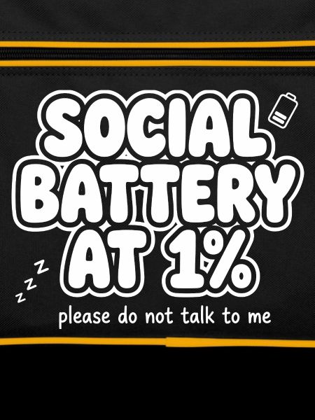 Social Battery at One Percent