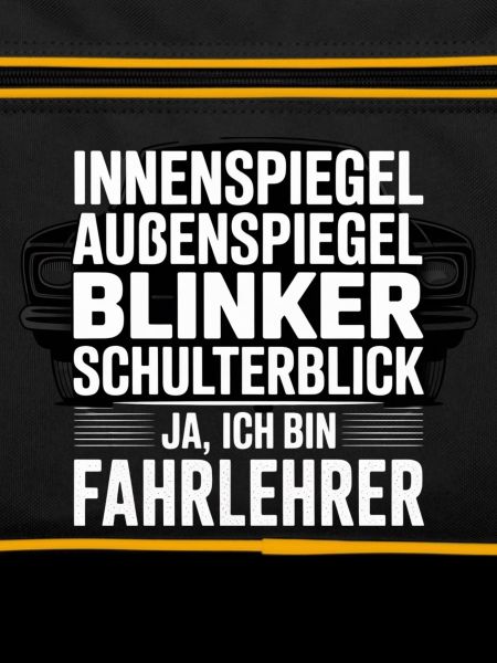 Fahrlehrer Spruch Schulterblick