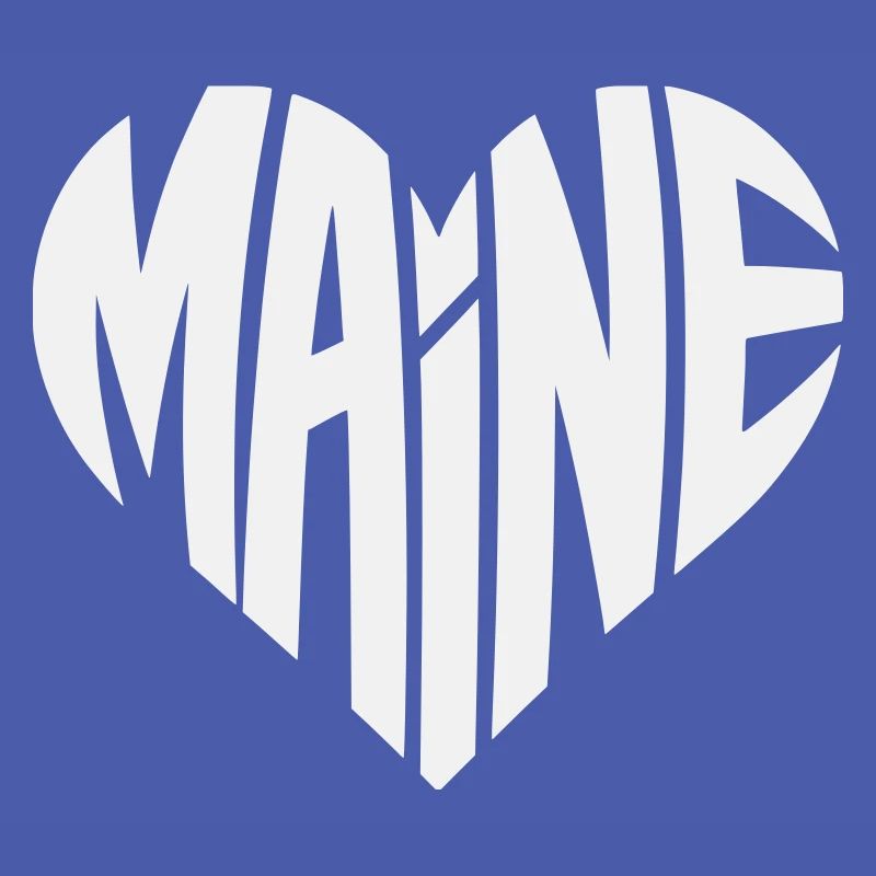 Conception de fautes de frappe de cœur dans le Maine