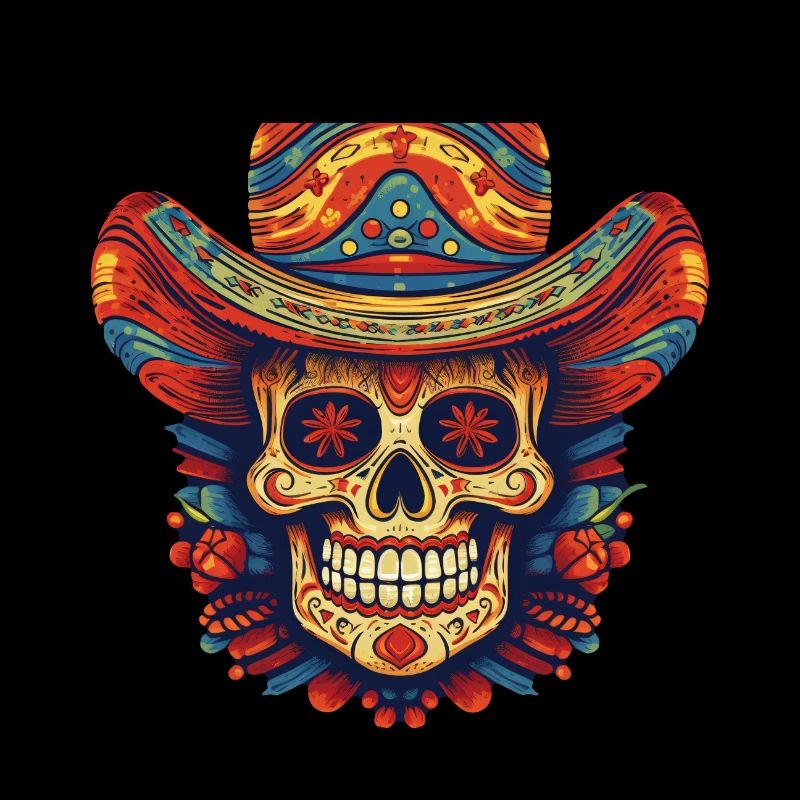 Cinco de Mayo Skull