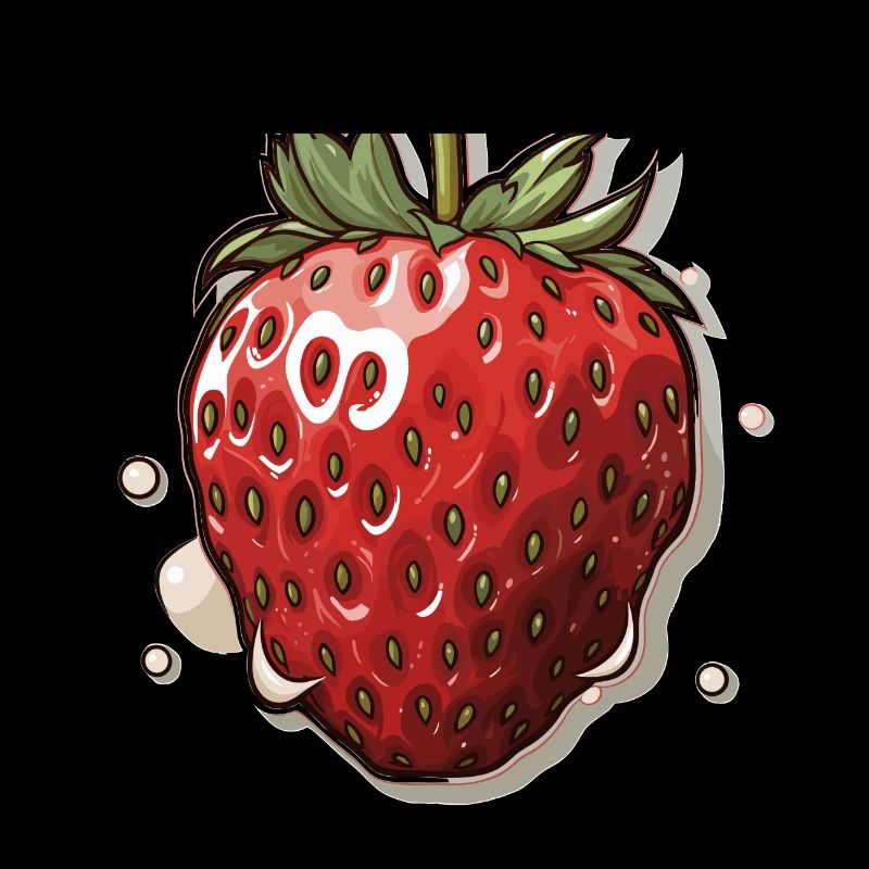 Erdbeere - Illustration