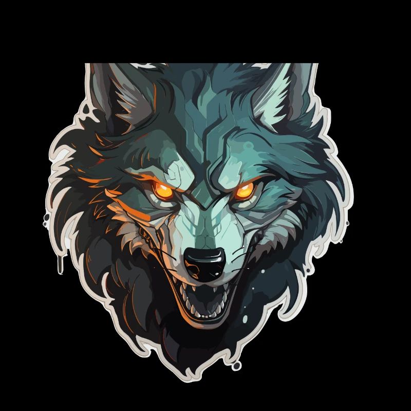 Loup - Illustration