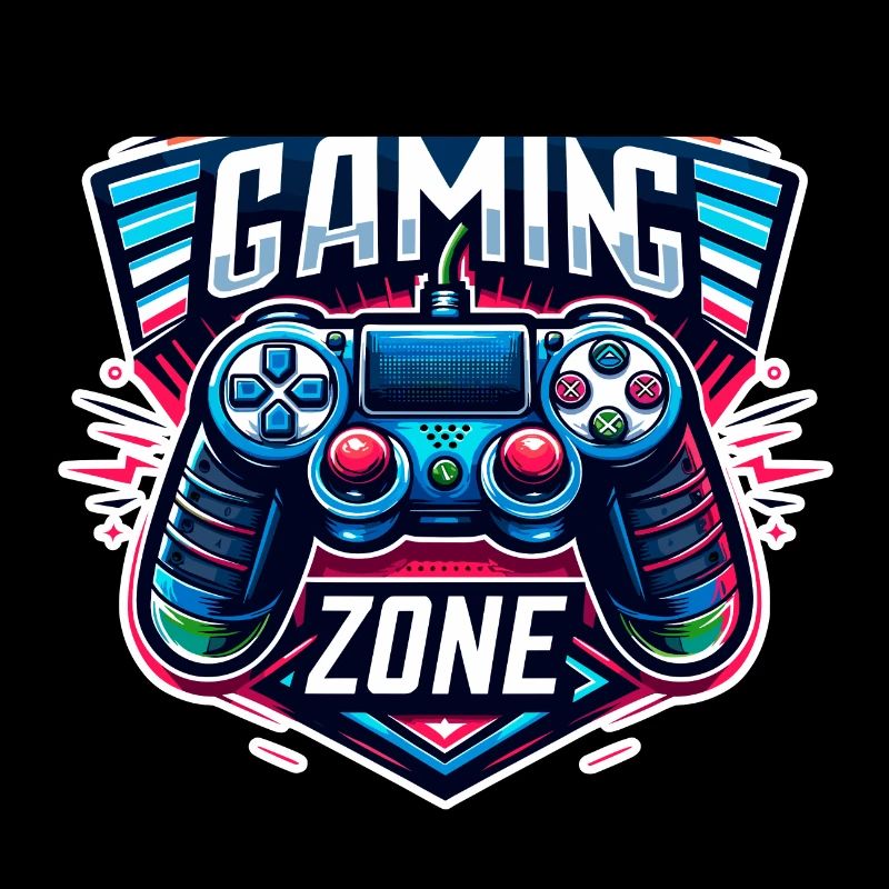 Gaming Zone - Controller Illustration
