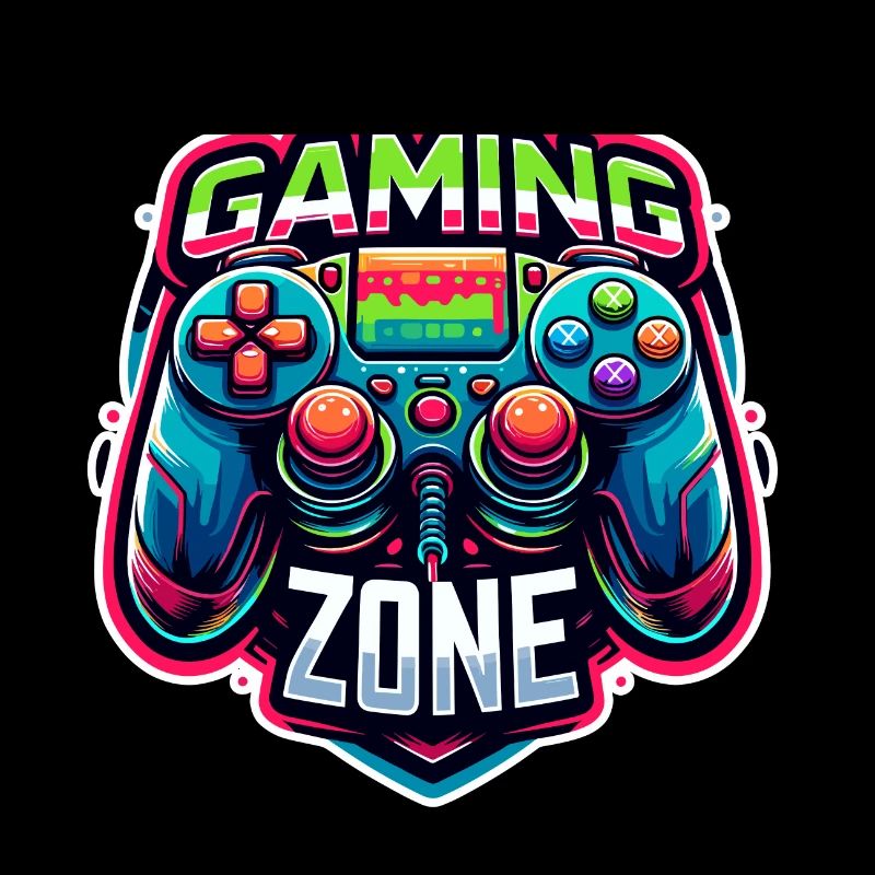 Gaming Zone - Controller Illustration