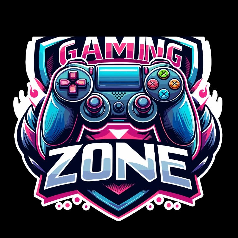 Gaming Zone - Controller Illustration