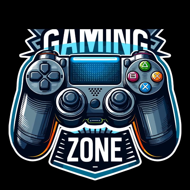 Gaming Zone - Controller Illustration