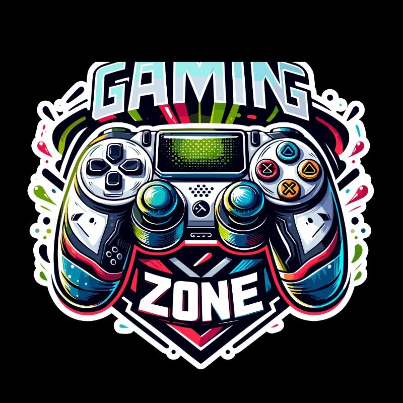 Gaming Zone - Controller Illustration