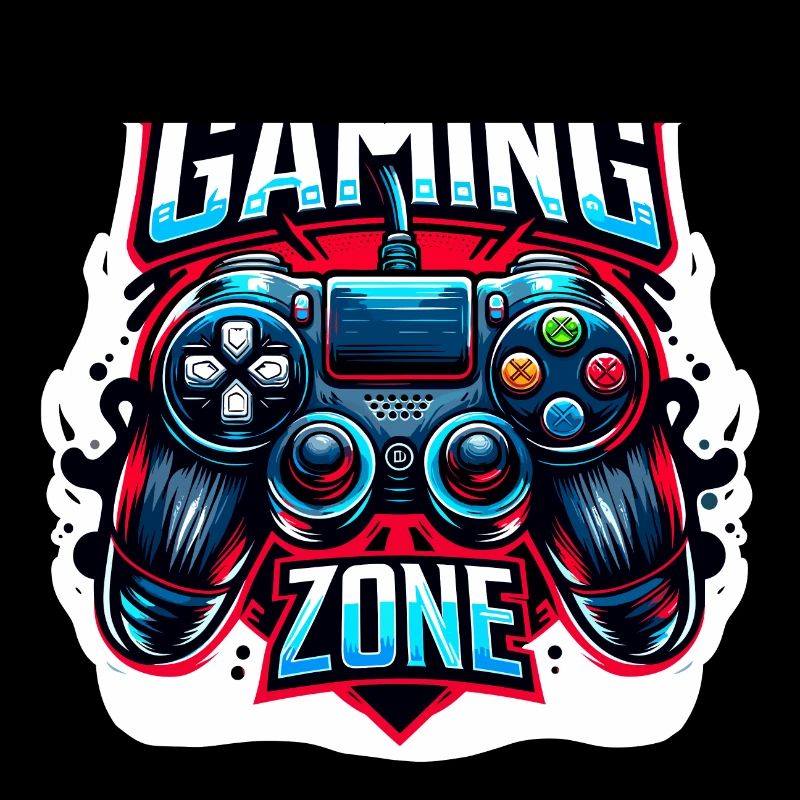 Gaming Zone - Controller Illustration