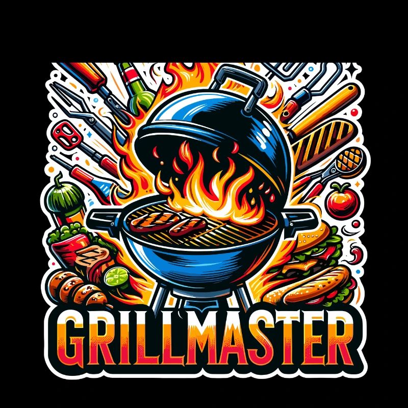 GrillMaster - Grill Illustration