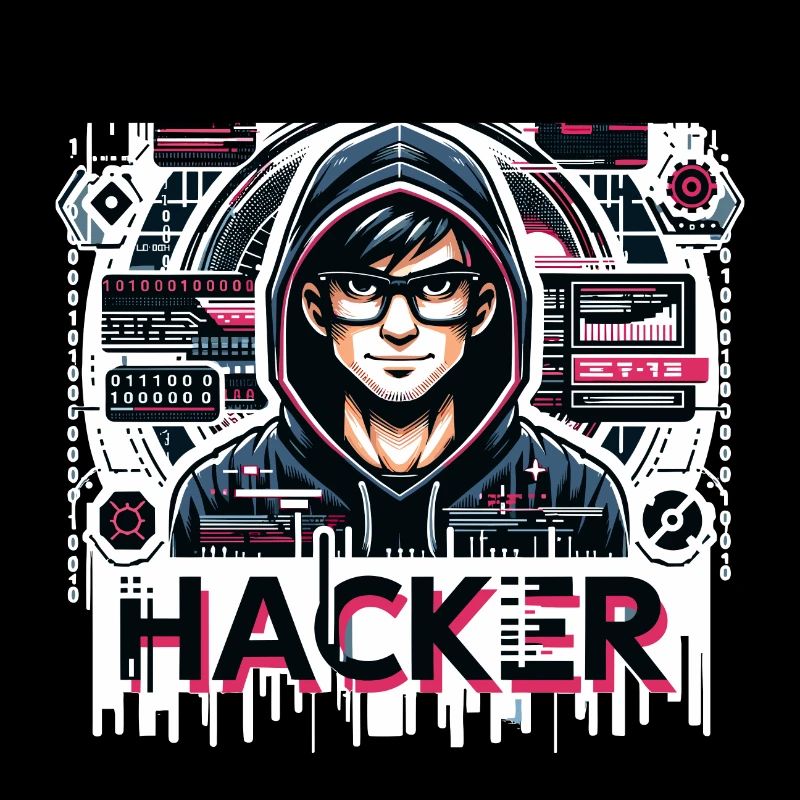 Hacker - Illustration