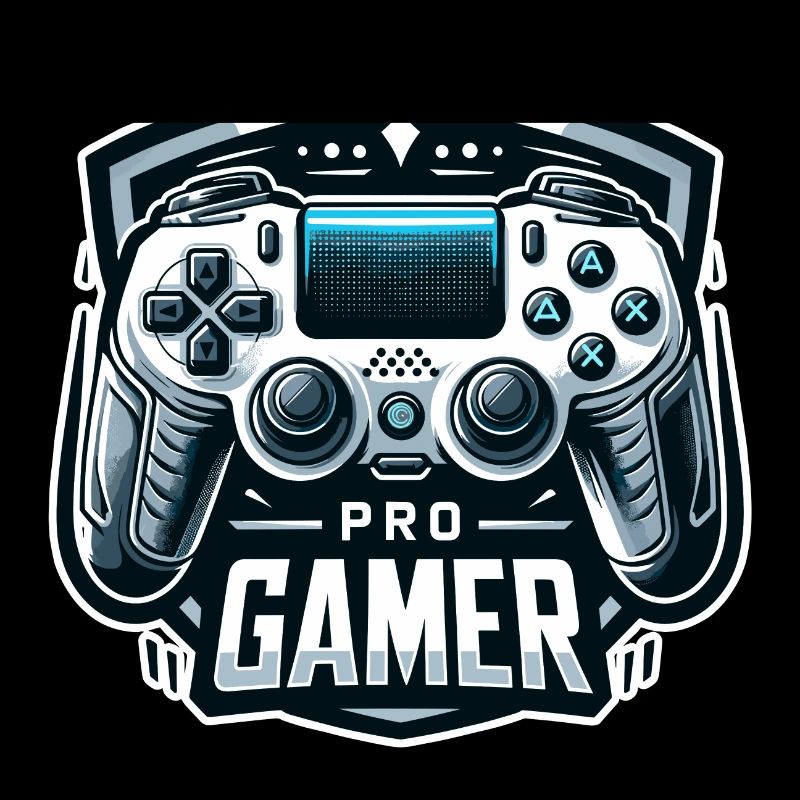 Pro Gamer - Controller Illustration