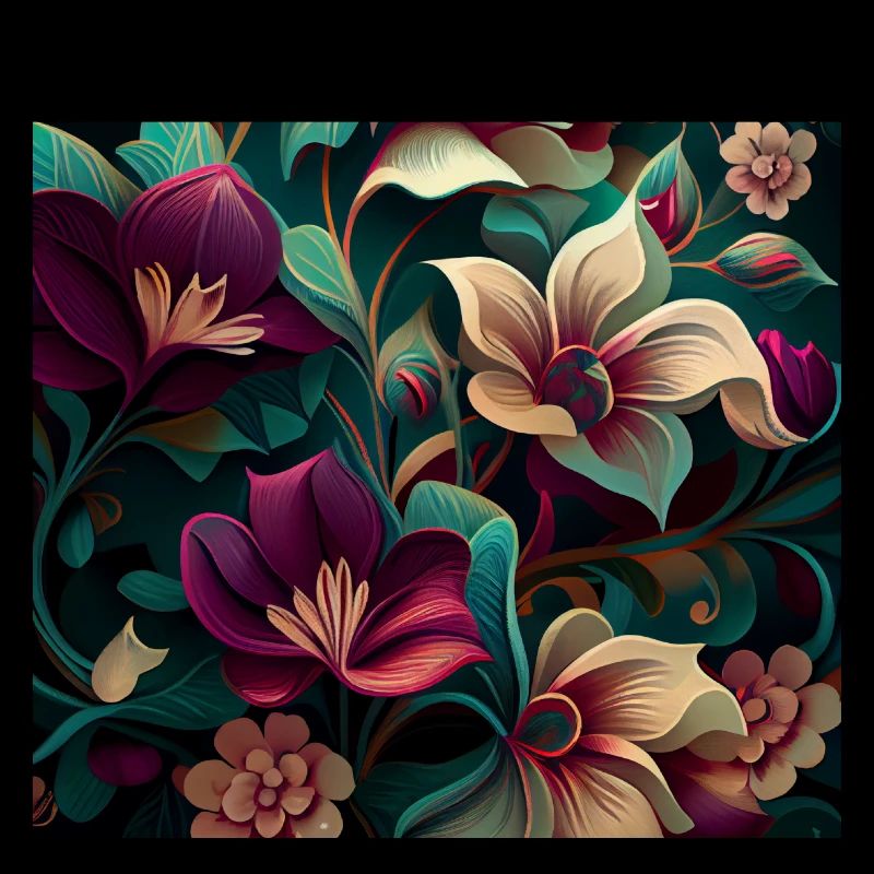 Botanicals Flower Pattern