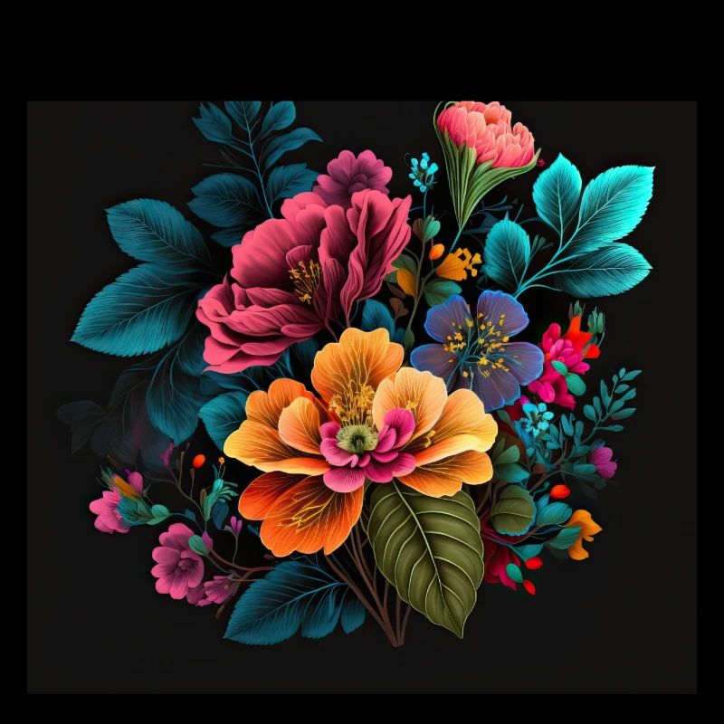 Botanicals Blumenmuster