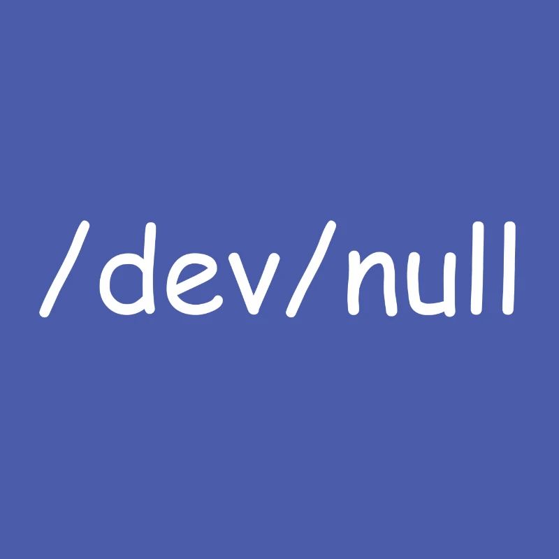 Nulldevice /dev/null Unix Geschenk
