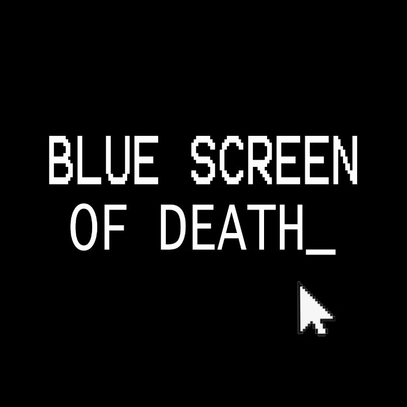 Je suis l'écran bleu de la mort1 Programmeur Geek