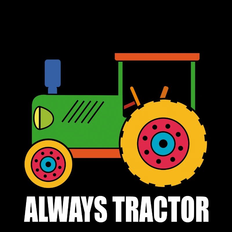 einmal Traktor immer Traktor. Für Traktorfans