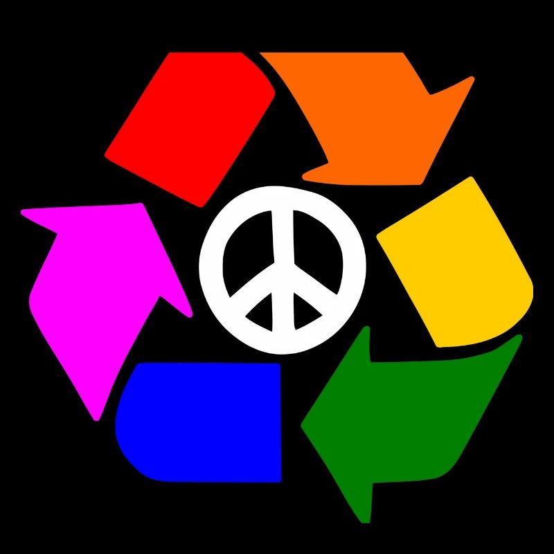 Peace lgbt zeichen - Peacezeichen