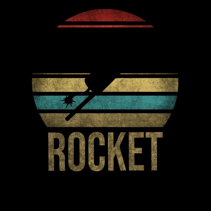 Fireworks Boom Rocket Going Up Launch Retro