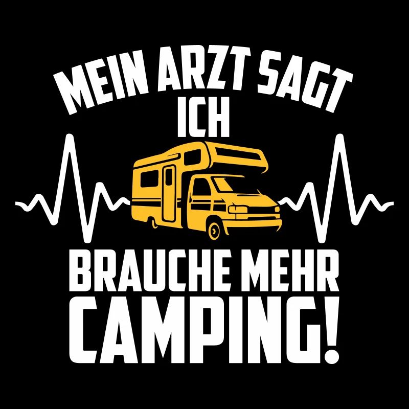 Arzt Camping Herzschlag Wohnwagen | Farben ändern