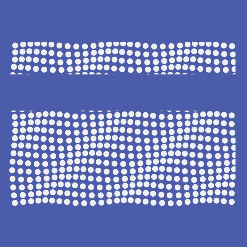 Optical illusion waves effect