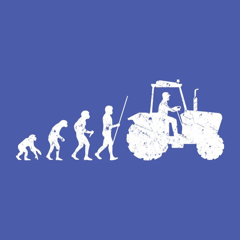 Tractor Evolution Farmer Farmer Farmer Gift