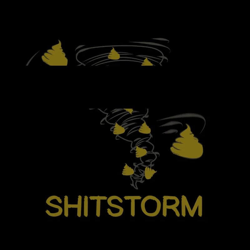Shitstorm Comic literally