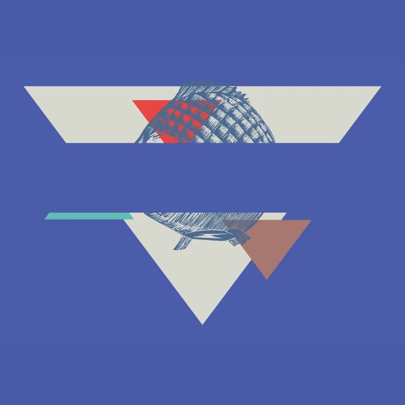 Conception de triangle de poisson