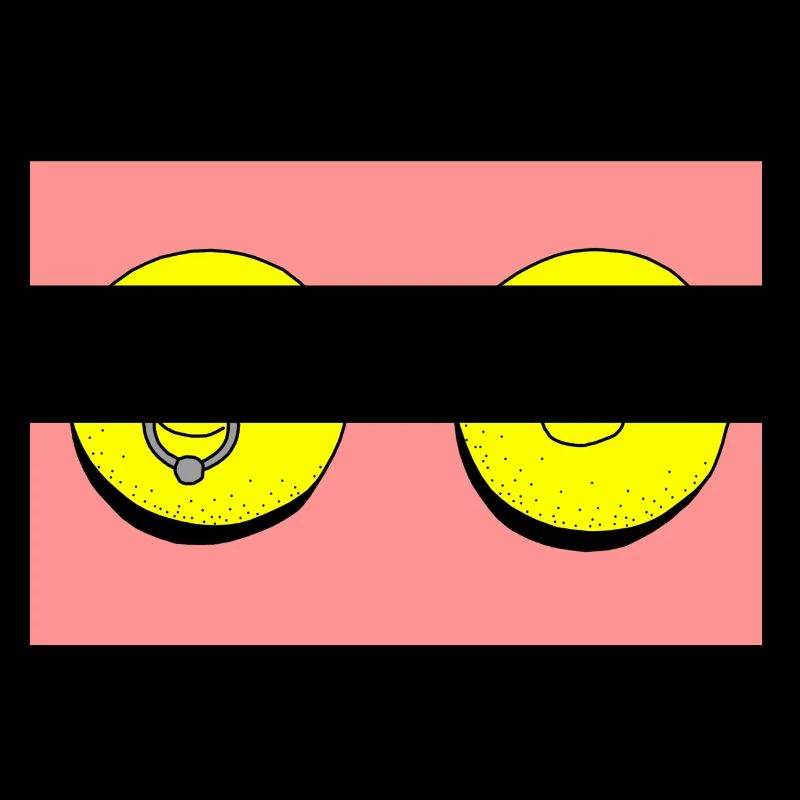 zitrone piercing rot