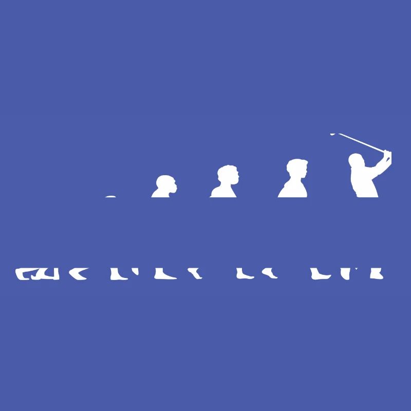 Evolution Golf Golfer Golfspieler Golfplatz