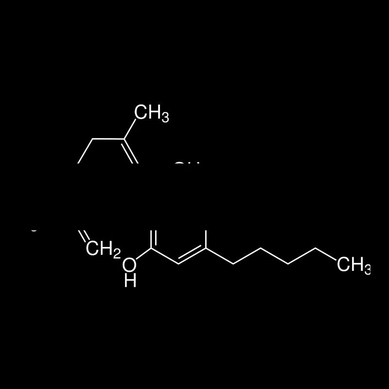 CBD molecule - white with name