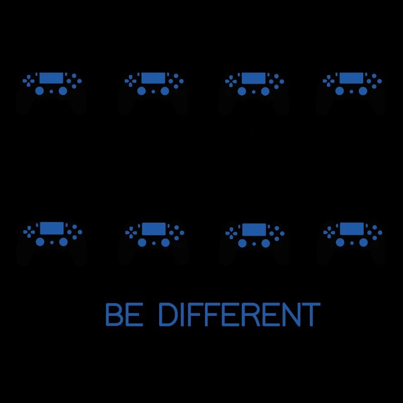 BLAU SCHWARZ - BE DIFFERENT