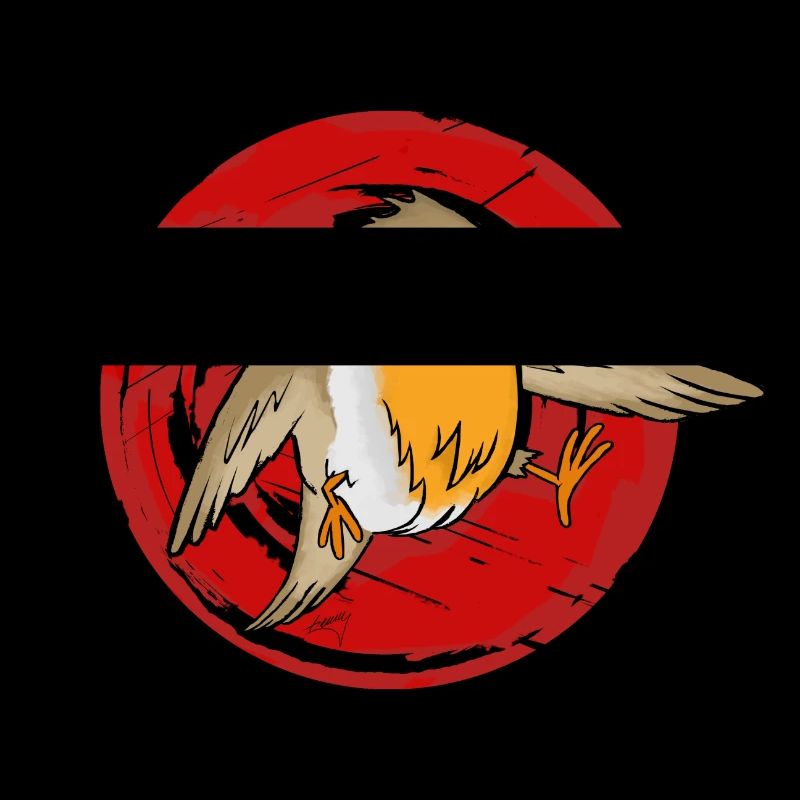 Ninja Rotkehlchen