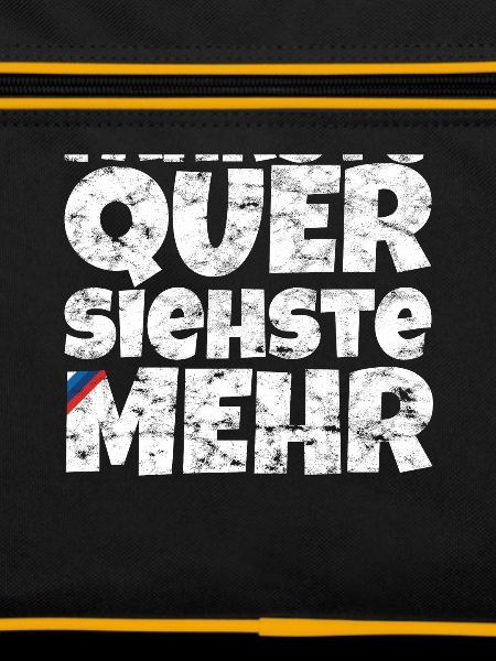 Fährste Quer Siehste Mehr