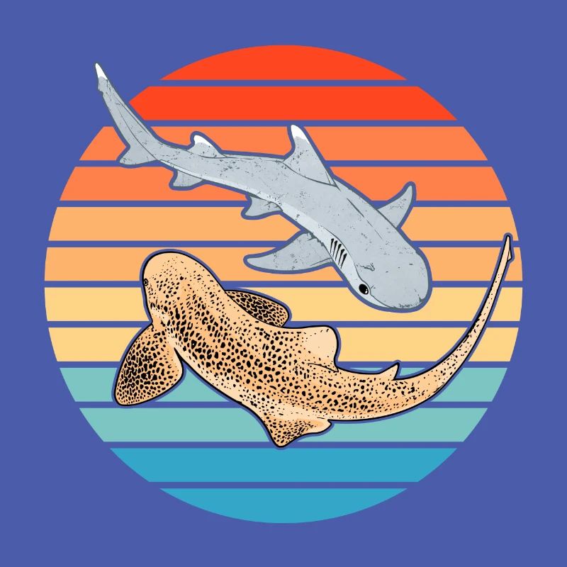 Requin zèbre requin de récif à pointe blanche