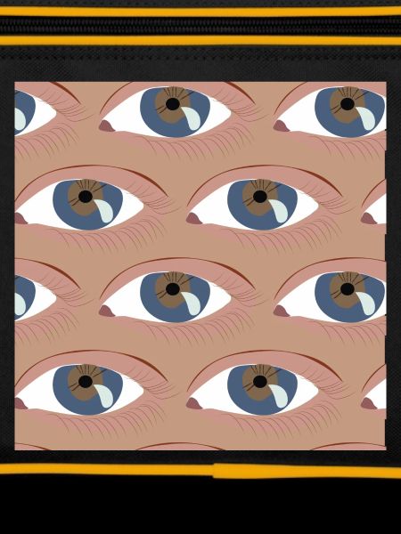 Eyes lined up