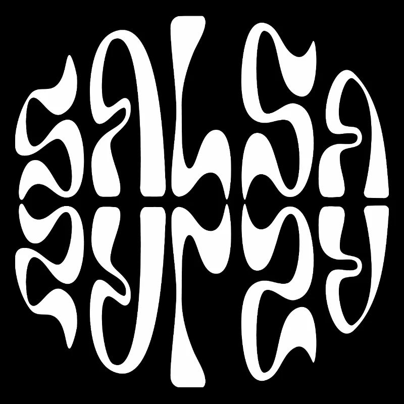 Salsa Pulse Circular Typography