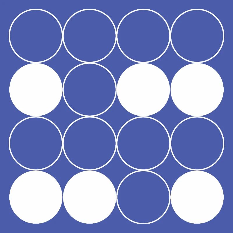 Circle Grid pattern