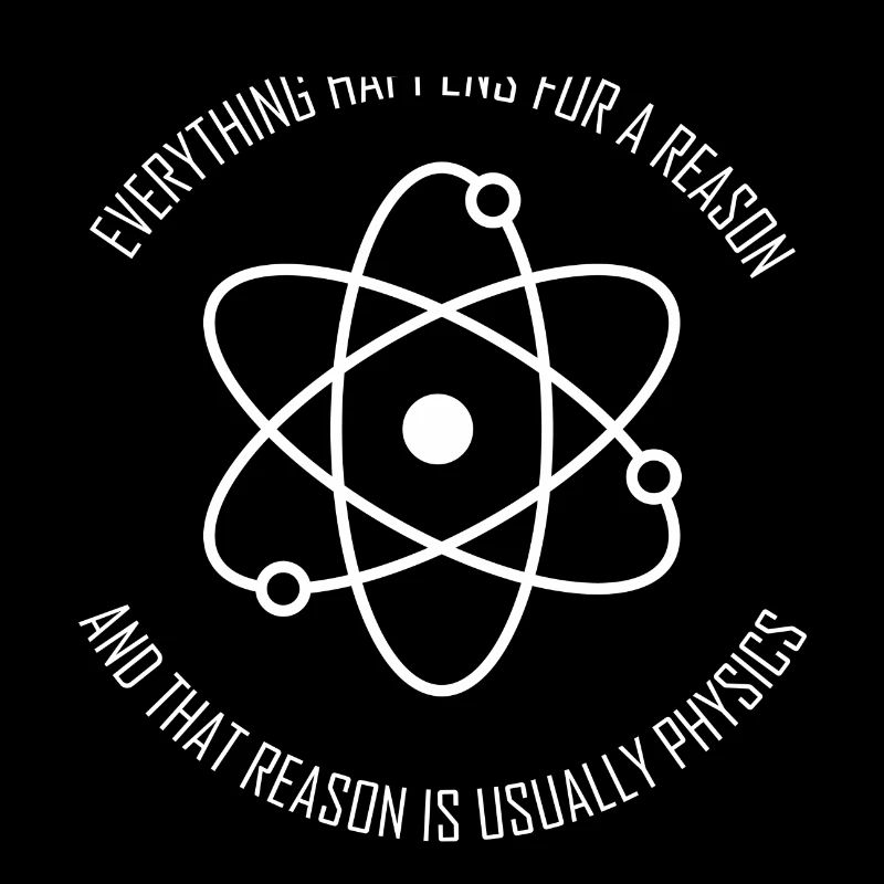 Physics Physicist Atom Student Saying Gift