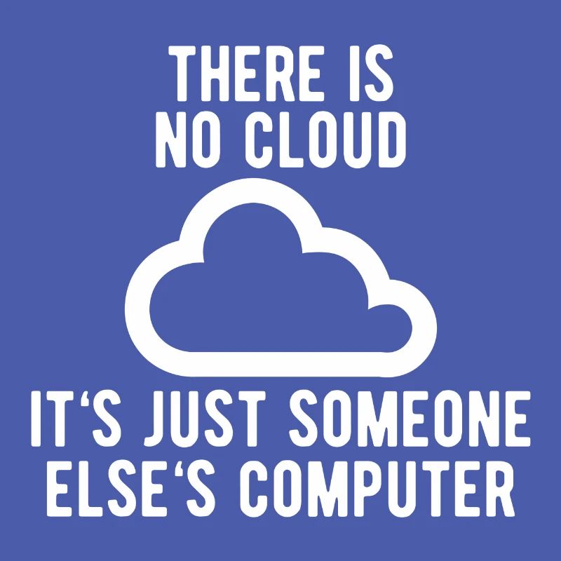 It`s just someone else`s Computer Admin Geschenk