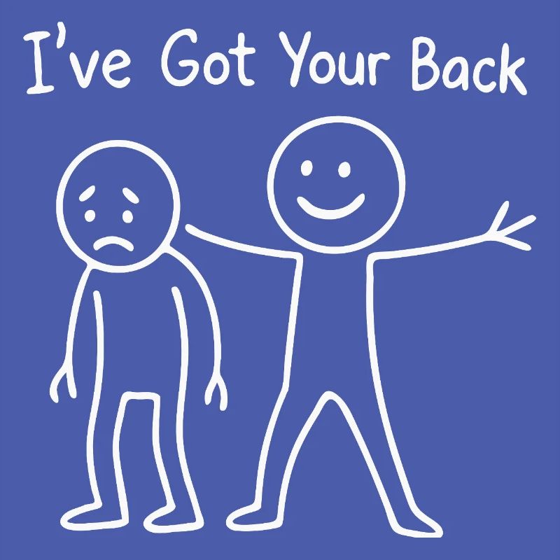 Ich stehe hinter dir: Support-Duo