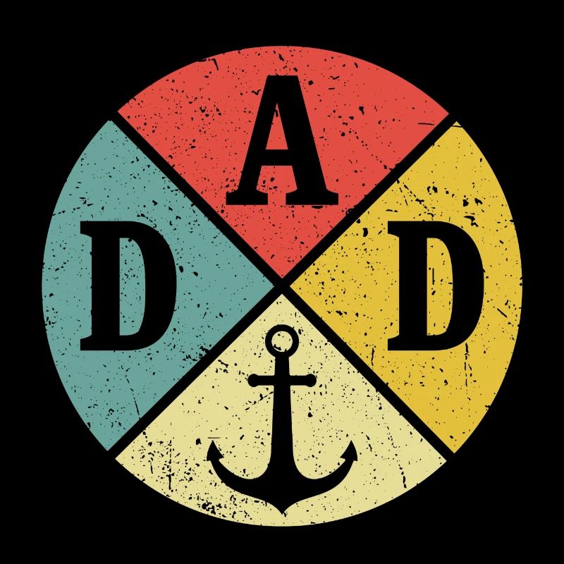 Daddy T-Shirt Sailing Sailor Sailor Father