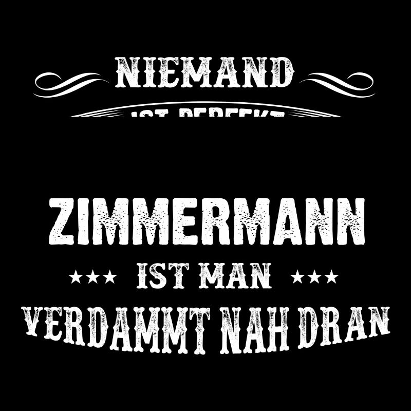 Männer-T-Shirt Beruf Zimmermann
