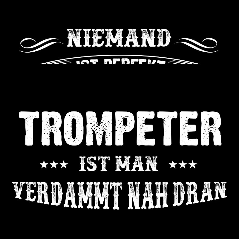 Männer-T-Shirt Beruf Trompeter