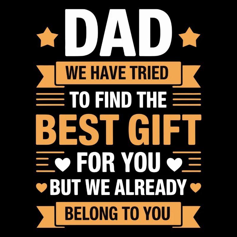 Papa-Geschenk Wir gehören dir schon