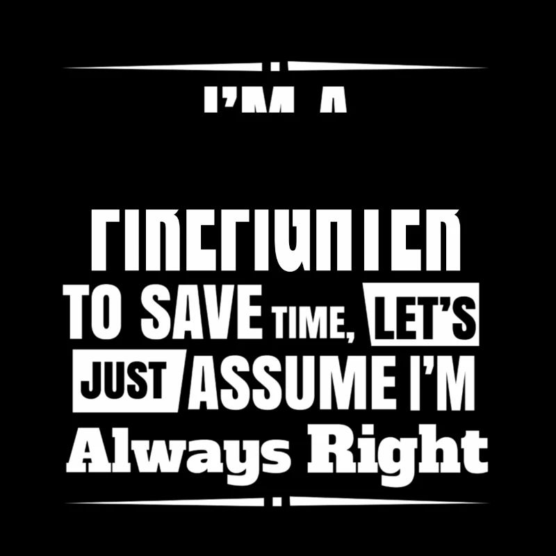 firefighter always right
