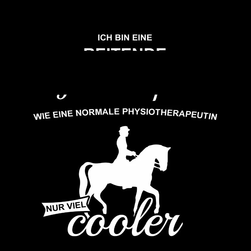 Ich bin eine Reitende Physiotherapeutin