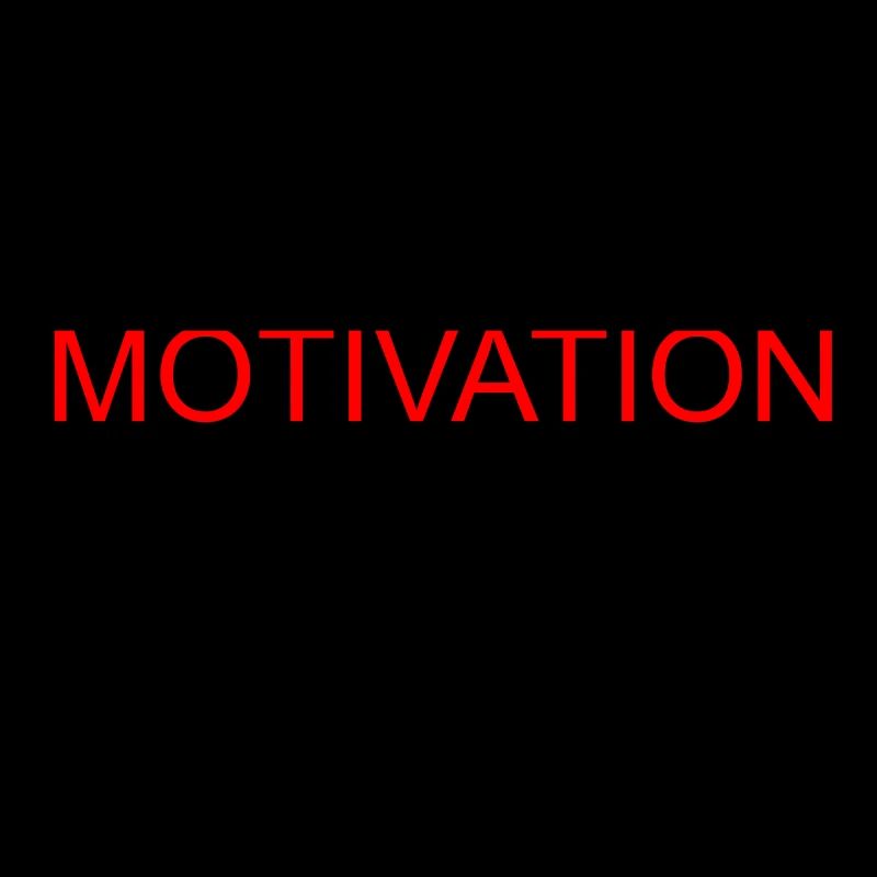 Motivation schwarz