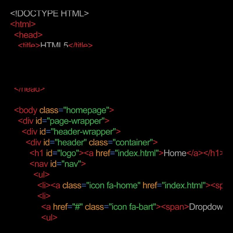 HTML5 code