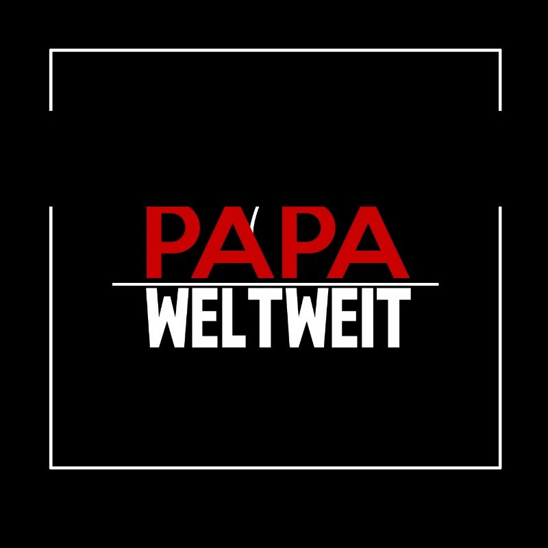Bester Vater - PAPA Weltweit RED LABELED